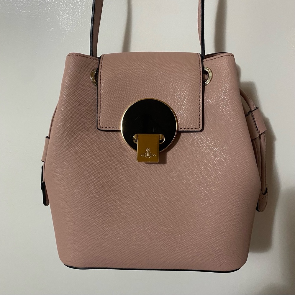 Vivienne Westwood Mini Bucket Opio Safiano Crossbody
*NWT*